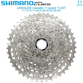 SHIMANO רמזים 11 מהירות קלטת סבבת על MTB אופני CS-LG400-11 11-45T/50T עוצרת אותם LINKGLIDE גלגל תנופה מקורי חלקי אופניים