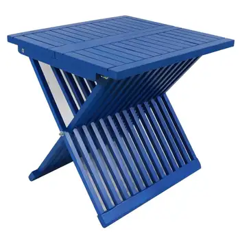 ברנדון שולחן מתקפל, כחול, 18.75