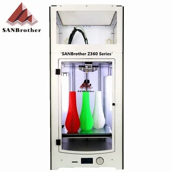 SANJIUPrinter Z360 מדפסת 3D גבוה יותר מאשר UM2+מורחבת עם דלת המכסה העליון מדפסת 3D DIY קיט