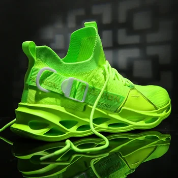גברים נעלי אופנה לנשימה רשת נעלי ריצה אדם באיכות גבוהה יוניסקס אור טניס סלים אתלטי 2023 נעלי ספורט לגברים
