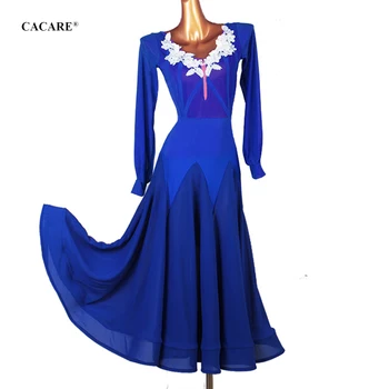 CACARE אולם ואלס השמלה תחרות הריקודים שמלות סטנדרטי לרקוד שמלות אלגנטיות התאמה אישית D0899 גדול העצום שולי