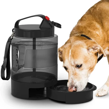 חם למכור הליכה נייד פלסטיק נסיעות מיחזור מתקן 2200ml הכלב חיית המחמד בקבוק מים