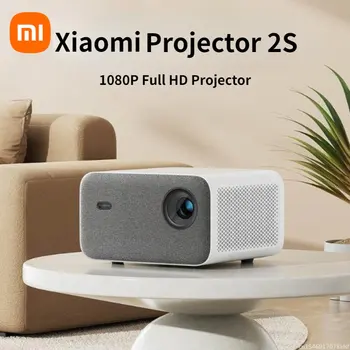 Xiaomi Mijia מקרן 2S 1080P Full HD מקרן 850 ANSI וידאו אנדרואיד WiFi מקרן קולנוע ביתי