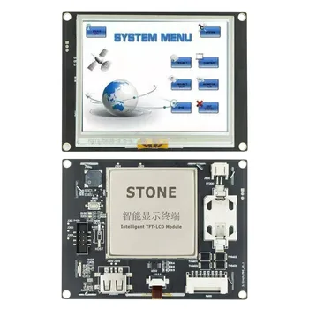 SCBRHMI חכם אני הסדרה: STWI035WT-01 בגודל 3.5 אינץ Resistive מסך מגע עם מארז HMI TFT LCD מודול תצוגה