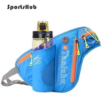 SPORTSHUB רעיוני המותניים מנהל תיקים עם מחזיק בקבוק ספורט עם פאוץ עבור קמפינג/טיולים/דיג מותניים שקיות SB0027