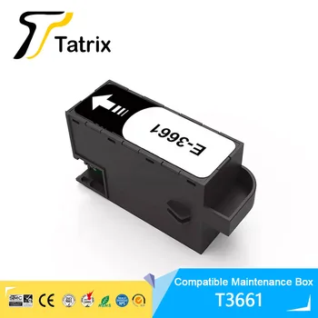Tatrix T3661 C13T366100 תואם תחזוקה תיבת Epson XP-6000 EP-50V PX-S5010 EP-879 EP-880 EP-881 EP-882 XP-750 XP-8605