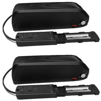 2X 48V אופניים חשמליים סוללה מקרה DIY קופסה עם 5V USB להחזיק 65Pcs 18650 על אי-אופניים-אופני הרים