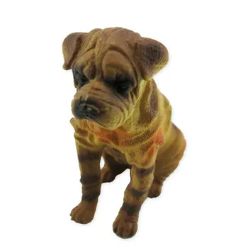 סיני שר-פיי חיה סימולציה בובות קישוט בית הכלב צעצועים חמוד כלבלב מודל סימולציה מודל 2021