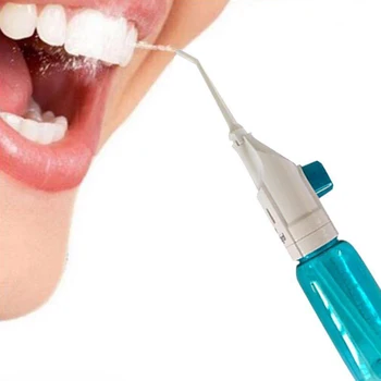 נייד שיניים אוראלי & משטף אף מים כפול Flosser קטן סילון היגיינת השיניים נקי השקיה מנקה 90ml