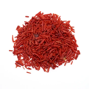 אדום טבעי קונכיות חרוזים סדיר דק צורת רצועת באופן רופף ברווח חרוזים ליצירת תכשיטים בעבודת יד DIY אביזרים 100 גרם