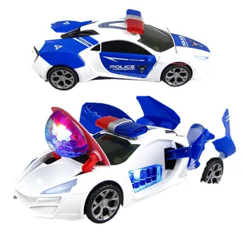 חשמלי דפורמציה אינטראקטיבי המכונית צעצועים בנים ריקוד סיבוב אוניברסלי צעצועים לילדים ילדים המכונית חג המולד מתנות יום הולדת