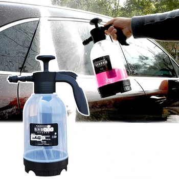 2L קצף ריסוס לשטוף את המכונית כף היד קצף מזלף בלחץ אוויר המרסס פלסטיק חיטוי מים בקבוק רכב ניקוי כלים