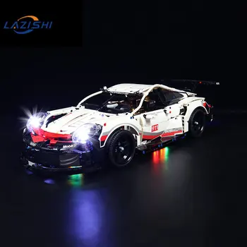 Lazishi אור LED עבור 42096 פורשה 911 RSR תאורה DIY צעצועים (לא כולל דגם)