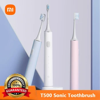 XIAOMI MI ג ' יאה מברשת שיניים חשמלית T500 קולי מברשת הלבנת שיניים ויברטור הסיטוניים אלחוטית היגיינת הפה נקי