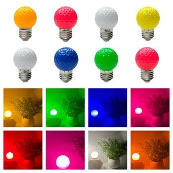 ססגוניות LED נורת גלוב E27 B22 G45 אננס צורה צבעוני מנורות חוסכות אנרגיה עבור מסיבת פסטיבל קישוט חדר השינה