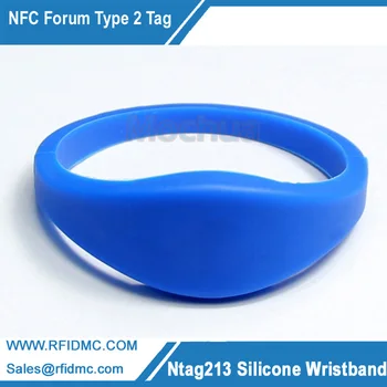 NTAG213 צמיד NFC צמיד NFC פורום סוג 2 תווית עבור כל התקנים התומכים ב-NFC