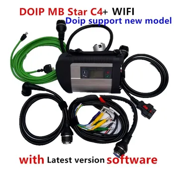 DOIP מגה סטאר C4 עם Wifi MB SD להתחבר קומפקטי 4 עם V2022.6 תוכנה SSD HDD Diagnostic Tool תמיכה MB מכוניות משאיות