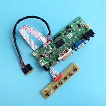 ההתקן של בקר הלוח מתאים LTN101NT07 LTN101NT08 LVDS 40 מסמר DIY ערכת מחשב נייד מסך VGA DVI Audio 1024*600 HDMI תואם-10.1