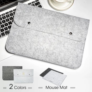 11 12 13 14 15 אינץ ' עבור ה-Macbook Air רשתית מקרה עבור HuaWei HP Dell עם Mousepad מתנה 2022 נייד חדש אבזם הרגשתי שרוול תיק