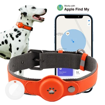 חיות מחמד Tracker הכלב איתור Mitag עמיד למים מעקב חכם הקולר עובד עם אפל תמצא שלי(iOS בלבד) עבור iPhone iPad