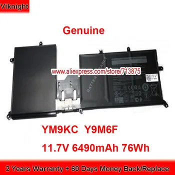 מקורי YM9KC סוללה Y9M6F עבור Dell Alienware M15 ALW15M-D4725B ALW15M-D4728W M15 R2 P87F M17 R2 P41E 11.7 V 6490mAh 76Wh