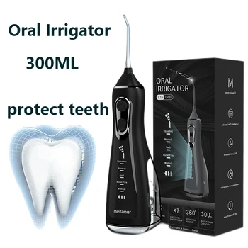 מיכל מים Oral Irrigator נטענת USB מים Flosser נייד שיניים סילון מים עמיד למים השיניים מנקה את השן כלי L15 10 12