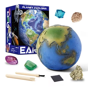 חינוך ילדים פופולריזציה שמונה כוכבי לכת במערכת השמש, חקר אבני חן חפירה ארכיאולוגית צעצועים