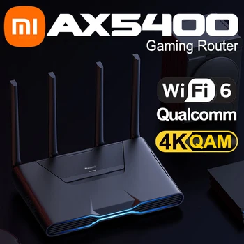 Xiaomi Redmi המשחקים נתב Wifi AX5400 רשת Wi-Fi 6 2.5 Gbps RGB אפקטים של תאורה משחקי רשת יציאת המשחק תאוצה ייעודי