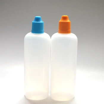 500pcs ריק 120ml עין זרוק פלסטיק בקבוק טפי עם חסין בפני ילדים רב טיפ E נוזלי, מחט בקבוק