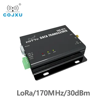 לורה RS232 RS485170MHz 1W TCXO E90-סטו(170L30) אלחוטי משדר ארוך טווח 8km rf מודול רדיו מודם עבור שידור נתונים