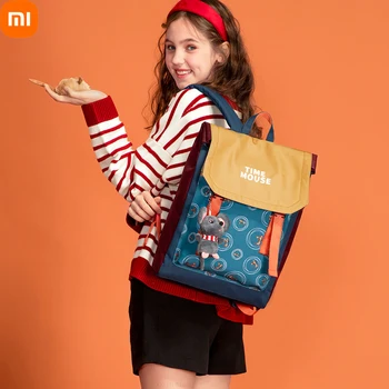 Xiaomi וינטג ' 15 אינץ מחשב נייד התרמיל נשים שקיות בד קנבס נסיעות פנאי תרמילים מזדמן התיק תיקי בית ספר עבור בני נוער