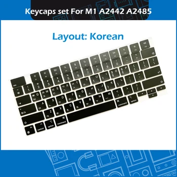 המחשב הנייד החדש A2442 A2485 A2681 한글 키캡 קוריאנית המפתחות Keycaps עבור ה-Macbook Pro 14
