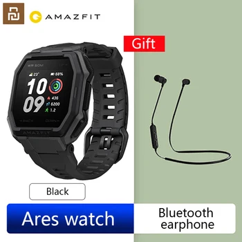 2022 חדש YOUPIN AMAZFIT ארס Smartwatch ספורט תחת כיפת השמיים צמיד מיקום GPS טלפון Bluetooth תזכורת מתנה אוזניות Bluetooth