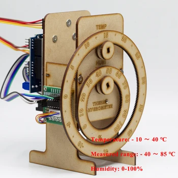 חדש מד חום עבור Arduino יצירתי ייצור הרכבה דגם מנוע עץ Diy פרויקט stem