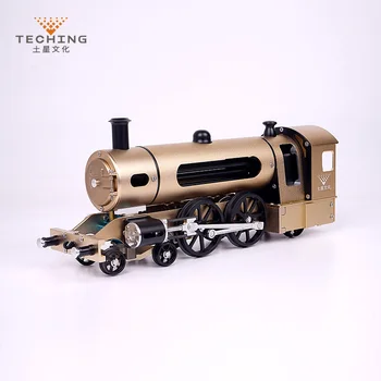 מלא CNC מתכת התאספו תאום גלגלי רכבת קיטור דגם צעצוע בניית ערכות עבור מחקר תעשיית לומד / צעצוע / מתנות