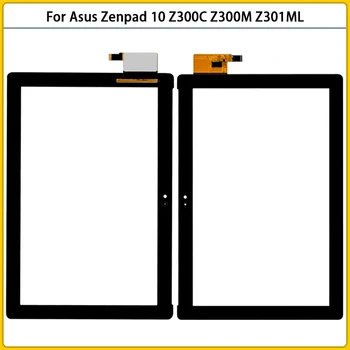 עבור Asus Zenpad 10 Z300C Z300M Z301ML Z301MFL Z300 אוניברסלי מסך מגע לוח דיגיטלית חיישן ה-LCD הקדמי החיצוני זכוכית להחליף