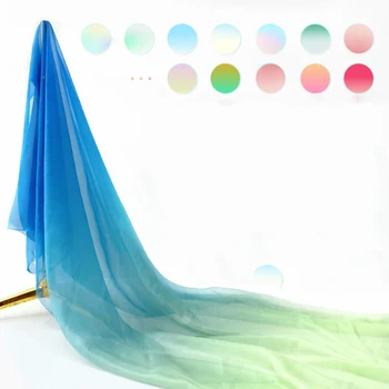 30D שיפון צבע FabricDigital הדפסה רך טול מעצב DIY שלב תחפושת DIY תפירה אביזרים לנשימה Costura Telas