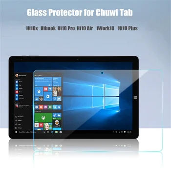 2 חתיכת זכוכית מגן על Chuwi Hi10 XPro 10.1 אינץ מסך סרט Chuwi Hi10 אוויר Hi10 Pro Hibook Hi10x iWork זכוכית מגן