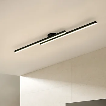 אור LED אור רב במעבר אור אור מסדרון פשוט יוקרה מודרנית קישוט החדר מנורת התקרה תקרה נברשת הברק