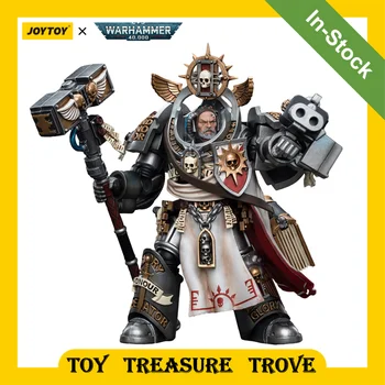 [מלאי] JOYTOY Warhammer 40k 1/18 דמויות פעולה גריי אבירים אומן Voldus אנימה צבאי דגם צעצוע מתנה