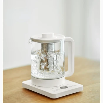 בריאות סיר משק בית רב-פונקציונלי קטן אוטומטי למשרד זכוכית רותחים בקומקום תה להכנת תה ריחניים.