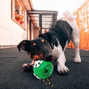 מפעיל צעצוע לכלבים עם פינוקים מחמד דולפים הכדור ביס עמיד צעצוע לעיסה לכלבים שלג סנטה קלאוס עיצוב מעודד נפשית