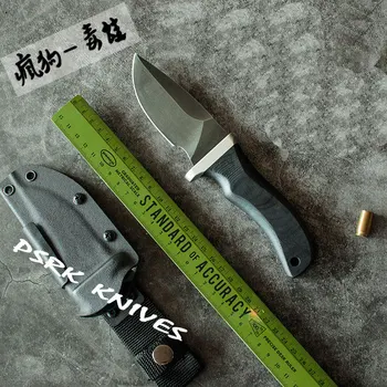 PSRK 59-60HRC YTL8 להב G10 להתמודד סכין קמפינג תחת כיפת השמיים סכין הישרדות כלי ציד סכין טקטי השירות EDC כלי