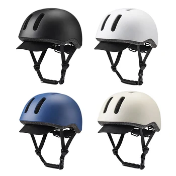 אופניים קסדה מתכווננת רכיבה על בטיחות כובעים לנשימה קל משקל עם שוליים ציוד הגנה על אופניים קורקינט חשמלי